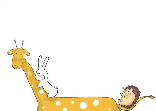 万物有灵诗歌学校教材插画