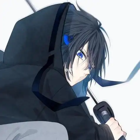 小奶狗二次元动漫男生头像礼貌拿图二次元动漫素材头像