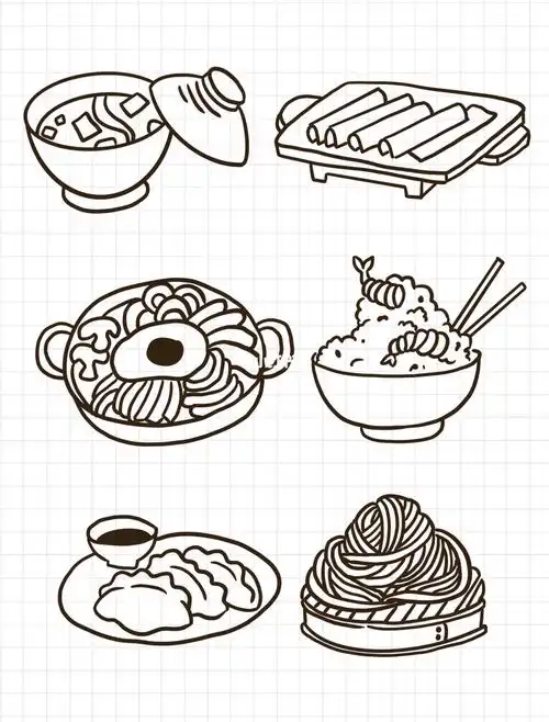 零基础绘画|简笔画教程|黑白ins插画|手帐素材临网图别人越是瞧不上你