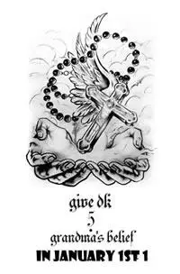 十字架手稿手手稿翅膀手稿祈祷之手十字架纹身手稿图案tag标签:十字架