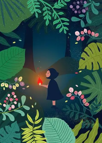 森林里的小精灵1f9da69♀15|插画|创作习作|025journey - 原创