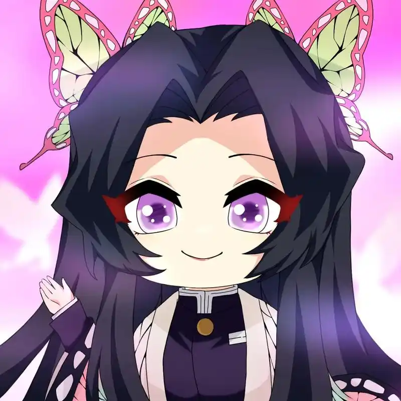 鬼灭之刃 #胡蝶香奈惠 这是香奈惠的无偿q头,实际是单主个 - 抖音