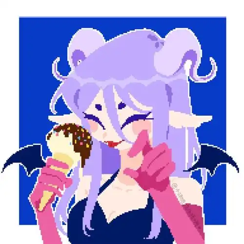 女生头像  #oc  #动漫女生头像  #小恶魔  #像素头像  #像素画