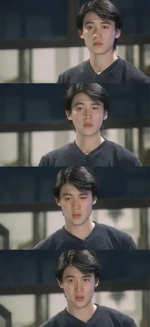 陆毅晒14岁18岁的自己#陆毅年轻的时候真的好帅好适合演那种带着金丝