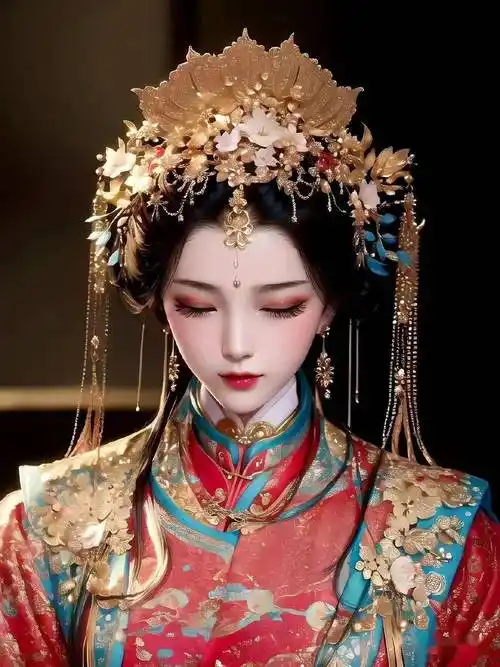 高贵精致的古风新娘妆,真的是美到极致了,家人们!_内容_楼兰_微信