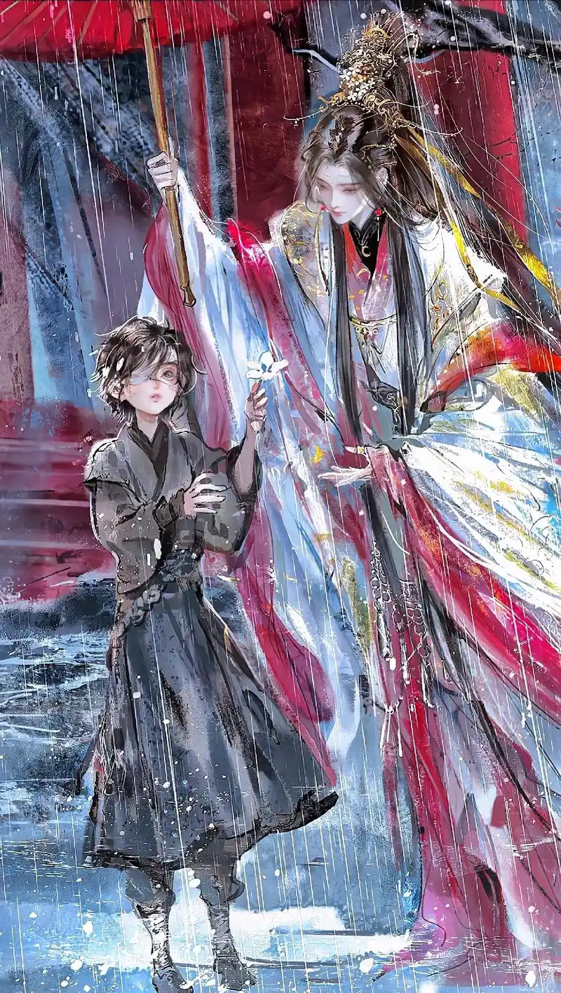 天官赐福 #花城 #谢怜 #花怜 对我来说风光无限是你,跌 - 抖音