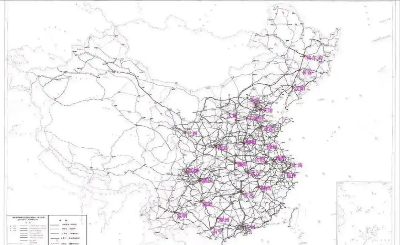 十四五铁路规划确定27个国家铁路枢纽城市名单  江西省省会城市南昌被