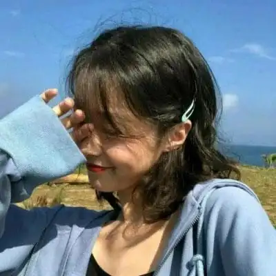 侧脸头像女生阳光小仙女专用侧脸头像