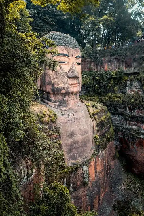 四川乐山大佛,中华文化之瑰宝!
