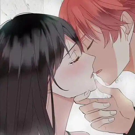 亲密情侣头像动漫