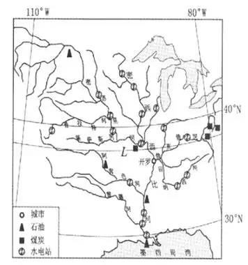 完成下列要求.密西西比河是北美洲流程最长.流域面积最广.