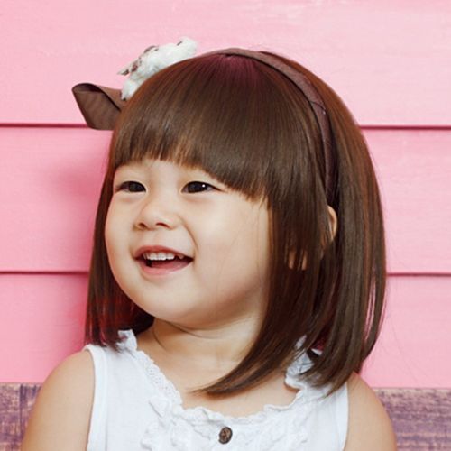 儿童假发头套发饰公主造型短发波波女童拍摄假发