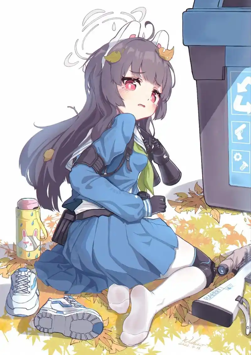 碧蓝档案 #动漫少女#二次元少女#优秀的狙击手  #二次元 - 抖音