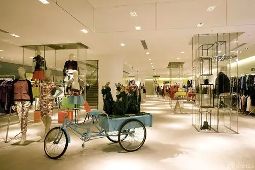 时尚商场内女装店面装修大全_设计456装修效果图