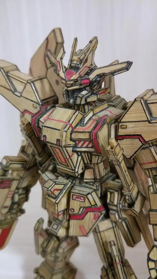 高中时代手工创作高达模型作品