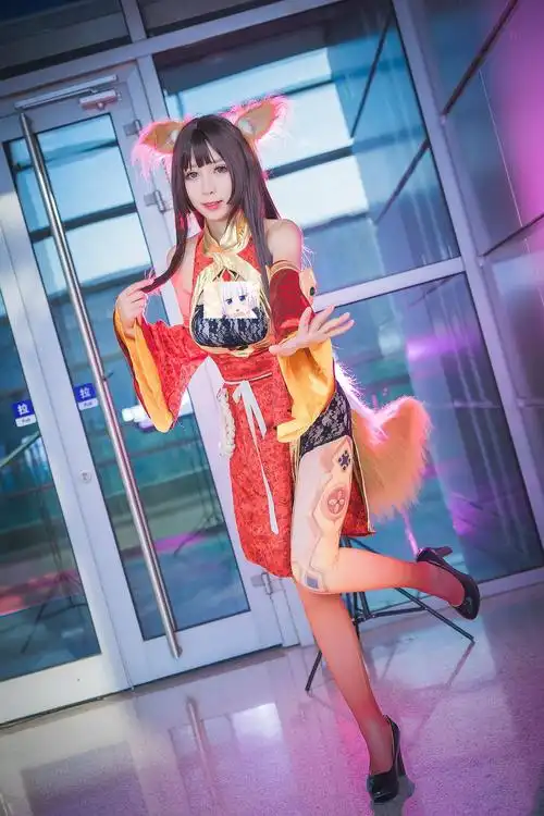 王者荣耀16岁少女妲己cos萌萌的小阿狸