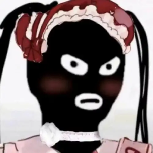 最近超火黑脸头像大全微信黑色头像大全