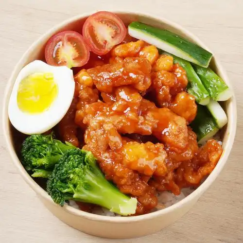 糖醋料理冷冻商用快餐外卖包盖浇里脊小碗速食速食菜