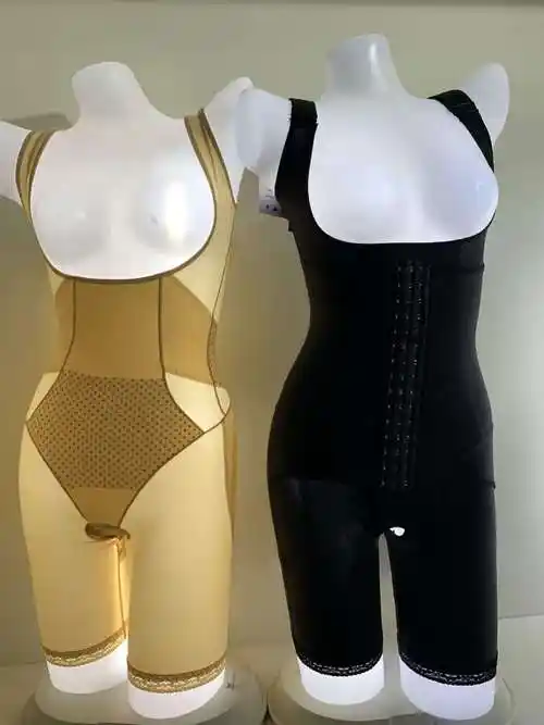 德国玻尿酸美肤体雕塑身衣连体束身产后塑形衣收腹提臀束腰美体衣