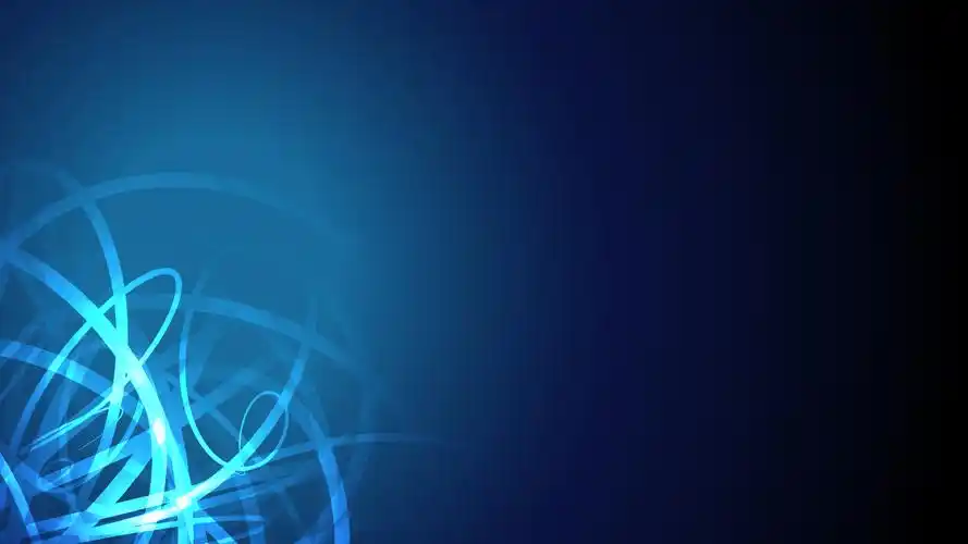 杂乱线条艺术创意蓝色科技风高清幻灯片背景(7张),ppt图片 - 51ppt