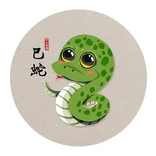 十二生肖之蛇图片