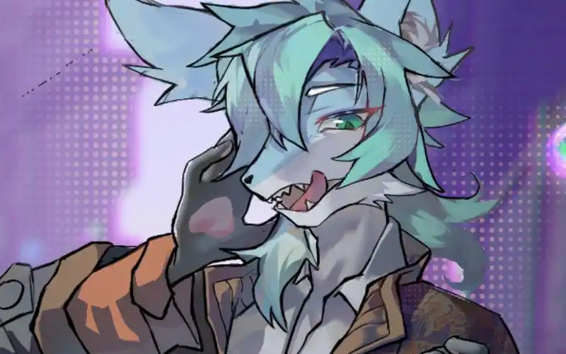 【福瑞插画】帅气兽人绘画