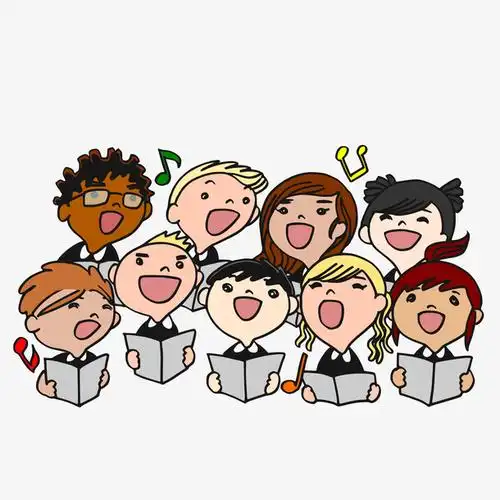 卡通大合唱的儿童人物