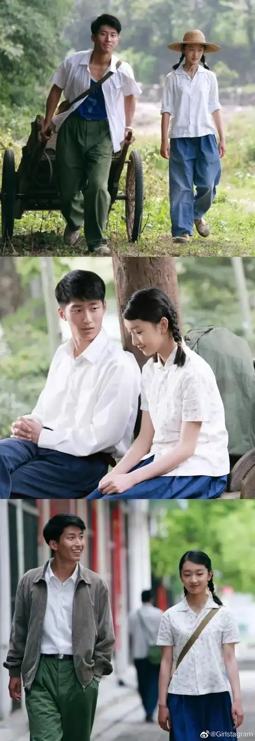 是山楂树之恋时期的周冬雨耶