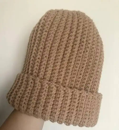 成人毛线帽子