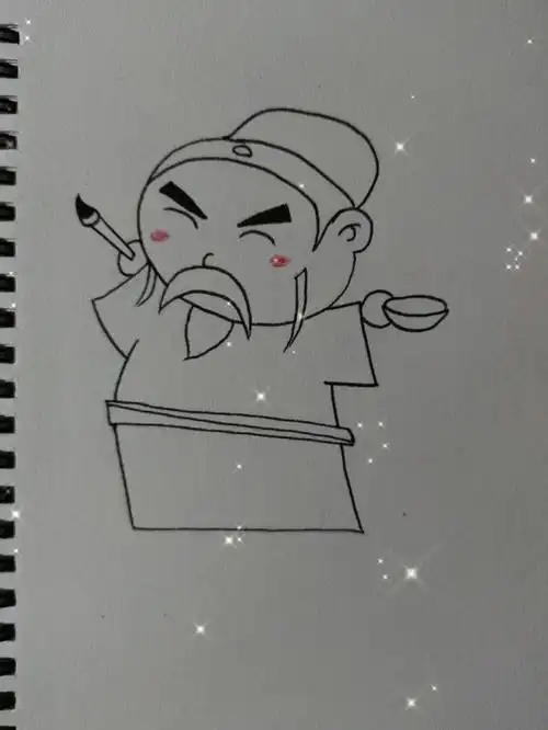 水浒传108将简笔画人物宋江四大名著