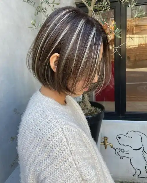 2021发型别瞎染了高光染让你美出回头率好看还有层次感