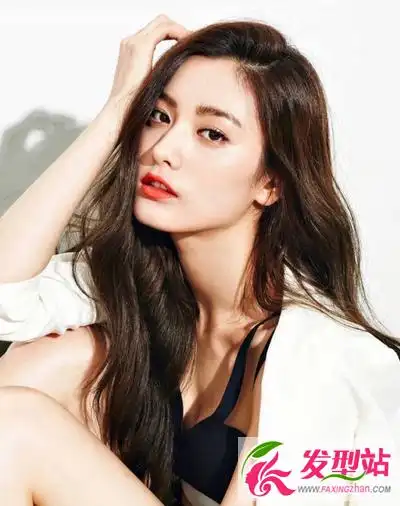 韩范烫卷发型设计韩国女生流行时尚烫发