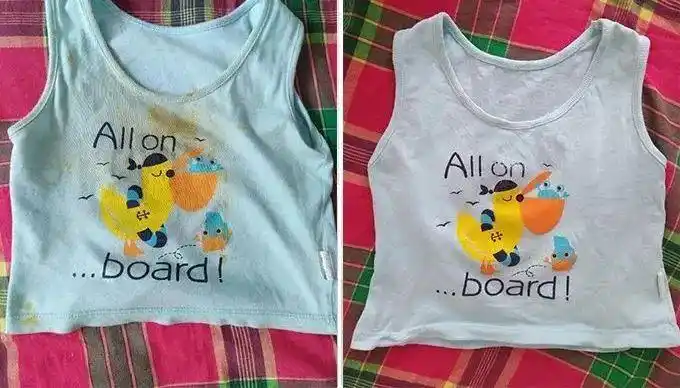 衣物脏成这样,竟然一泡就干净,还香香的!后悔没早买!