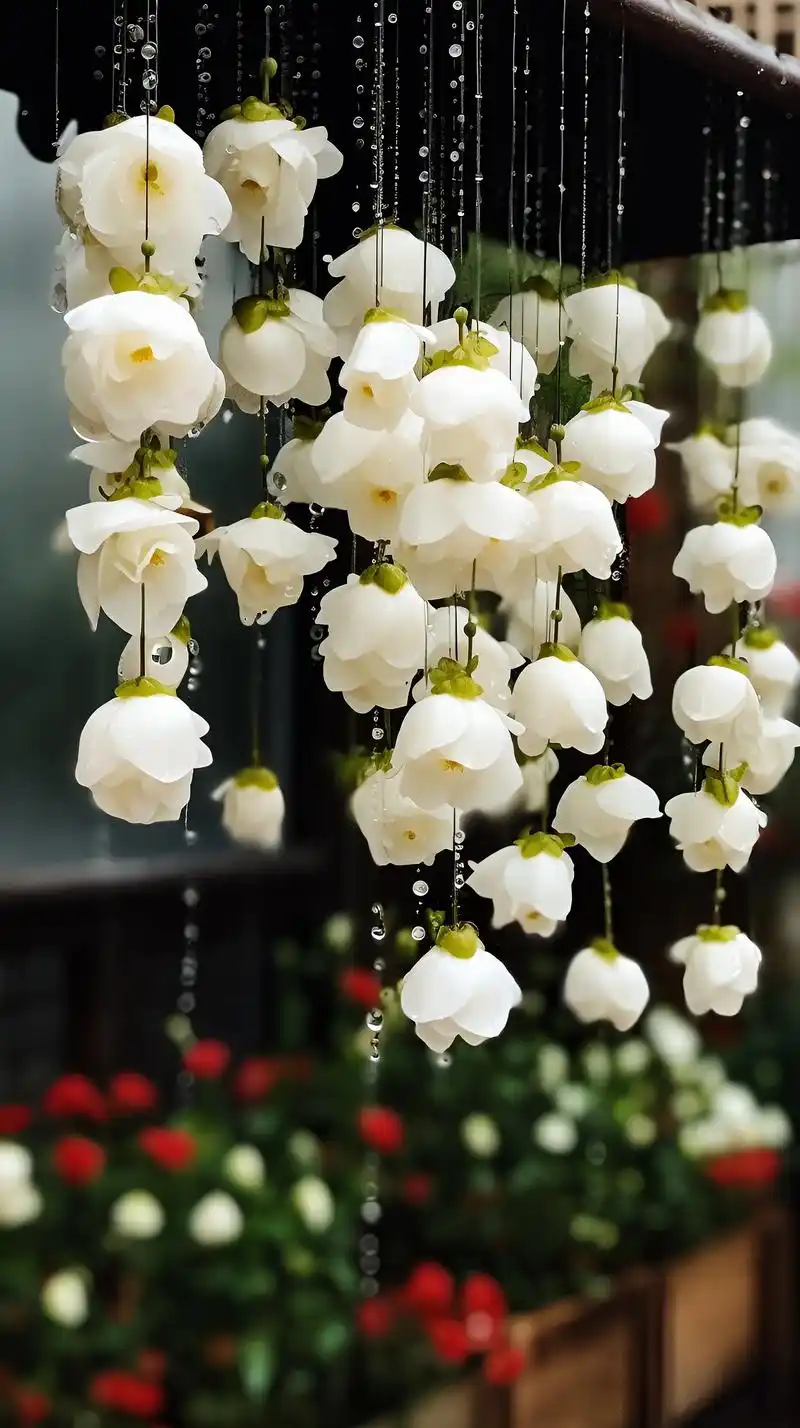 洁白如初雪的海棠花,淡雅似清泉,花开如梦幻,送给纯洁善良的你 - 抖音