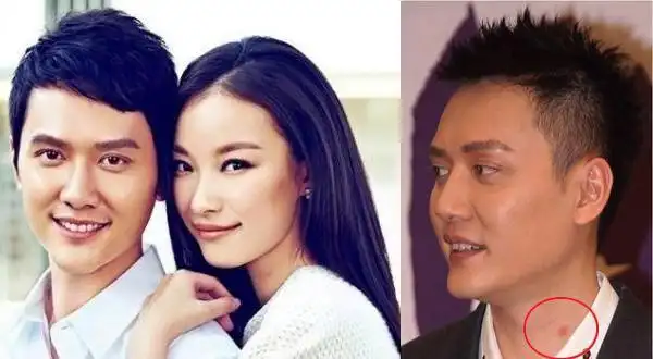 冯绍峰以前的剧照(冯绍峰领衔带着神秘吻痕到处招摇的20位明星)(1)