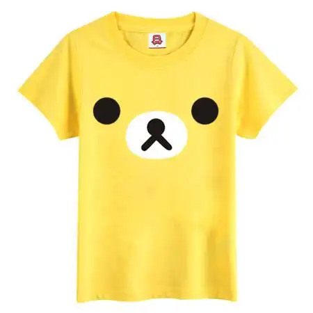 梦想巴士夏装可爱卡通轻松熊轻松小熊t恤情侣装sanx 014