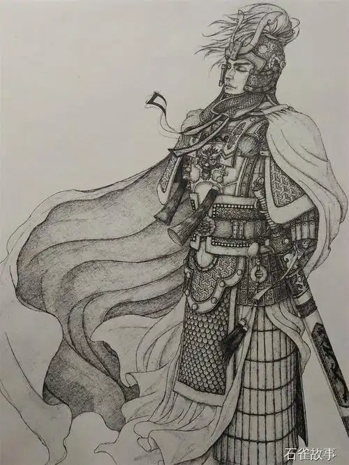 从小热衷于人物绘画,创作作品有《刘备》《周瑜》《司马懿》等等.