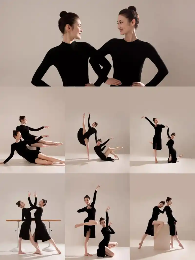 【双人舞蹈写真】亲爱的我们93如影随形 干净明亮的色调显得青春又