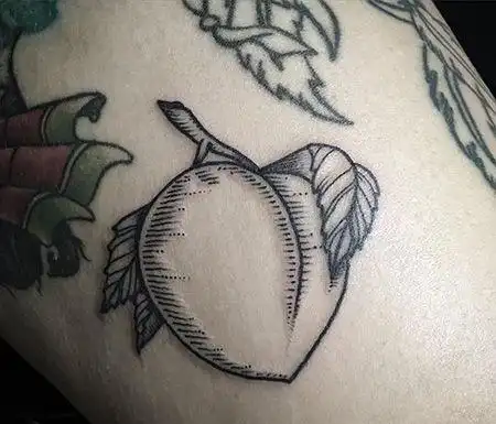 桃子纹身