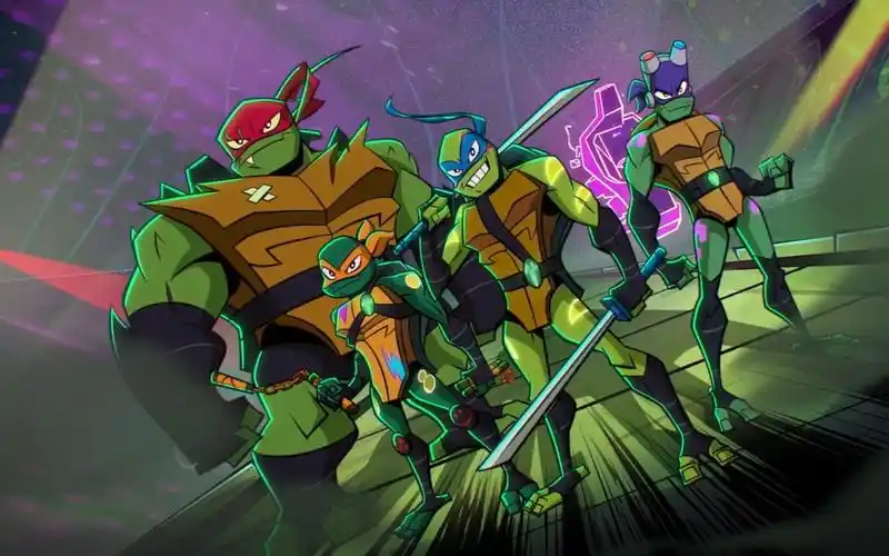 2022netflix动画电影《忍者神龟:崛起》首曝预告,燃!