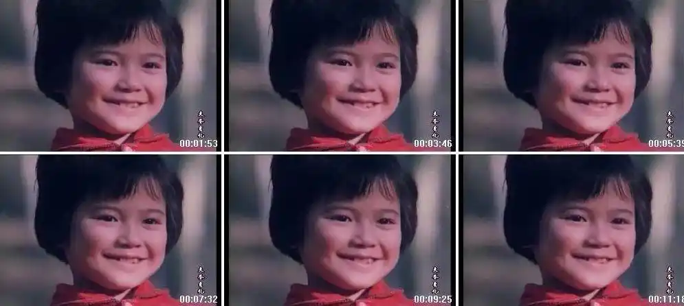 她是童星出身,早在1979年,她就参演了电影《竹》,童年时候的俞飞鸿