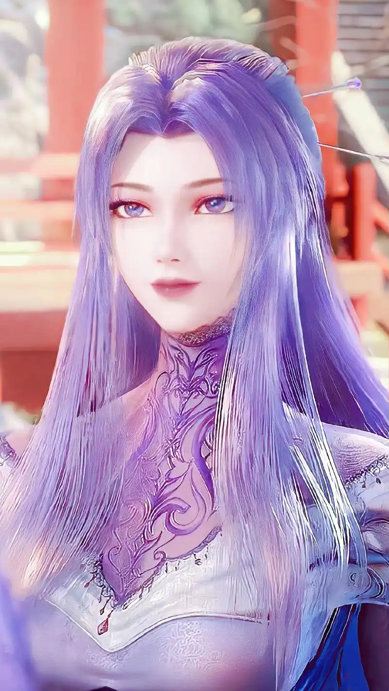 国漫 #天行九歌 #紫女 #紫色系 #送你一张壁纸 有人弃 - 抖音