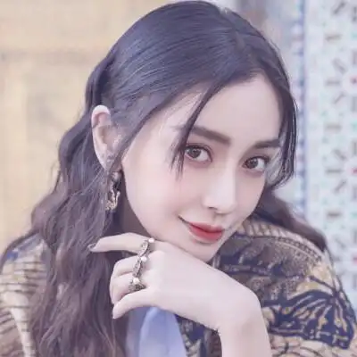 angelababy清新头像