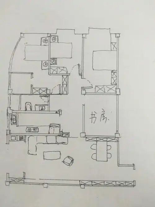 没具体尺寸手绘也很精彩,专业布局深化设计师在此