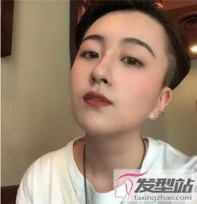 女生帅气寸头短发超短发让你比男生帅