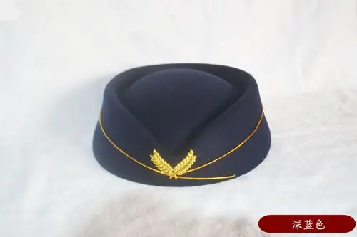 东航南航海航厦航空姐帽子春夏秋冬款女式空乘职业礼仪帽厂家批发