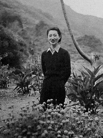 罕见老照片张学良拍摄的赵四小姐