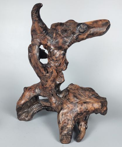 天然根雕根艺随形摆件摆台坐台炭化风化枯木根雕