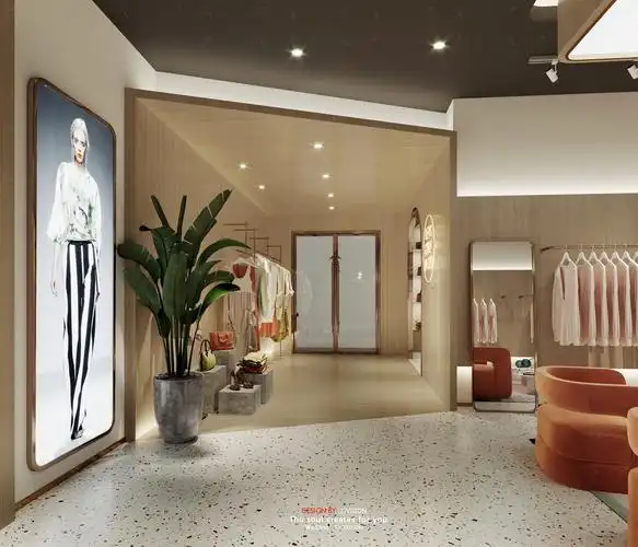 现代风格服装店