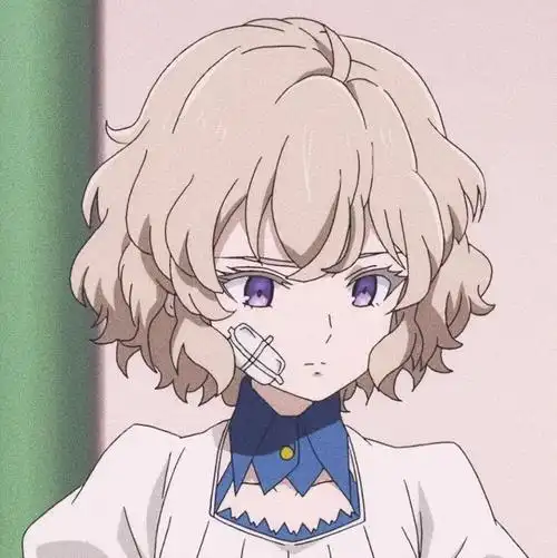 动漫女生头像图源动漫《虚构推理》